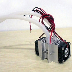 Diy Kits Thermoelectric Peltier Refrigeration Cooling System Water Cooling+ Fan+ 2pcs Tec1-12706 Coolers
