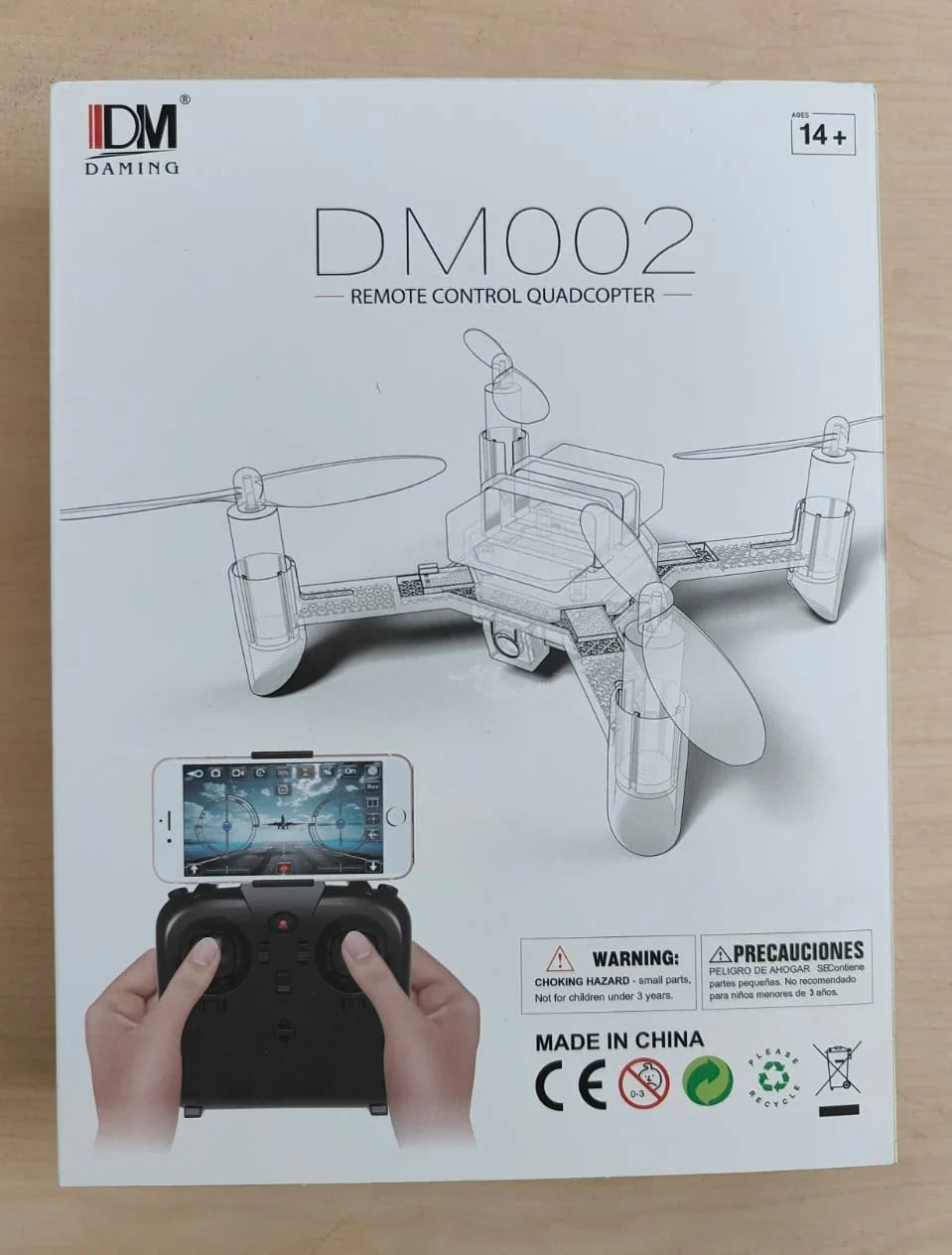 Dm002 Diy Drone Kit Dm002 2.4ghz Rc Quadcopter Dm002 Remote Control Quadcopter Drone Best Ideal Gift For Beginners ( Camera Not Included )