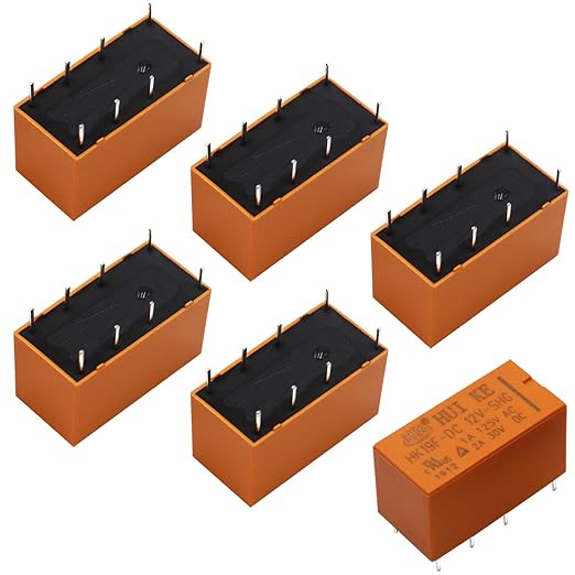 Dpdt Pcb Power Relay Dc 12v 8 Pins Mini Power Relay Hk19f-8p-12v