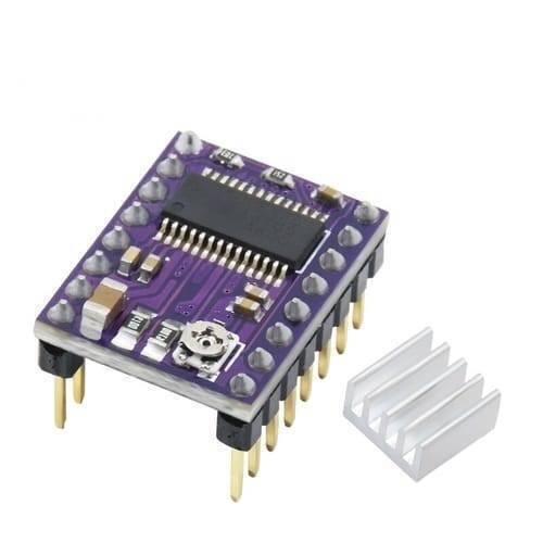 Drv8825 Stepper Motor Driver With Aluminum Heat Sink