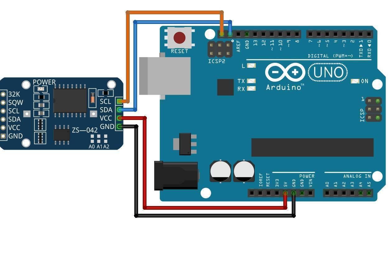 ZS 042 DS3231 Precision RTC Real Time Clock Module