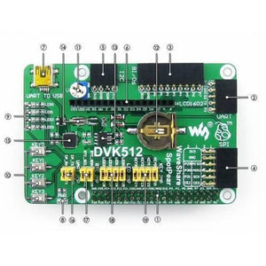 Dvk512 Raspberry Pi Expansion Board