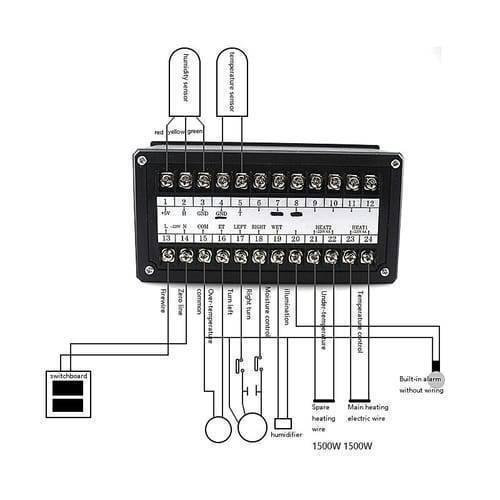 Digital Automatic Thermostat Controller Xm 18 Temperature Humidity Controlling Machine For Small Eggs Incubator