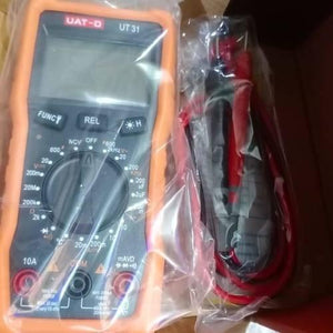 Digital Display Multimeter Ut 31 Non Contact Voltmeter Ammeter Ohm Temperature Test Meter Dmm