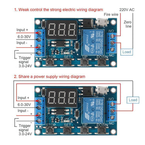 Digital Led Display Programmable Circuit Egg Incubator Timer Relay Module Controller Ws16