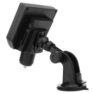 Digital Microscope 4.3in Hd Led 3.6mp 1-600x Continuous Magnifier