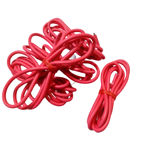 Red 1meter Solderable Wire Hard Wires For Wiring Jumper Wire Wiring Cable