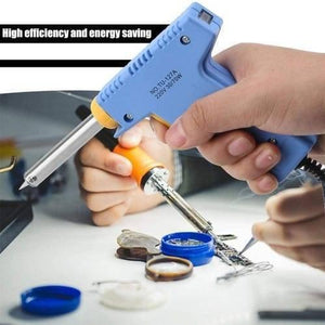 Dual Wattage Electric Temperature Gun Soldering Iron Tu-127a