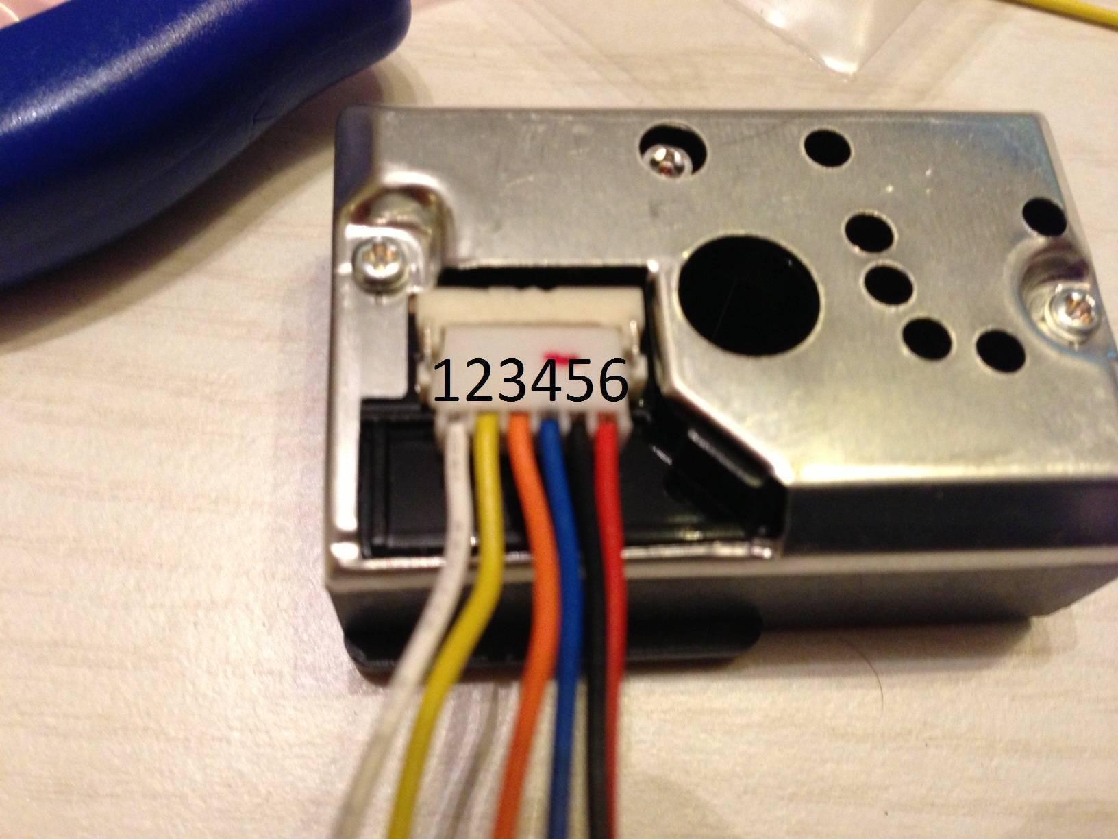 Dust Sensor Module Gp2y1010au0f Compact Optical Dust Sensor