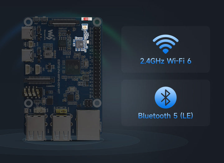 The ESP32-P4 development board ESP32-P4 and ESP32-C6 Wi-Fi 6 and Bluetooth 5/BLE 5 supporting Xiaozhi AI DeepSeek