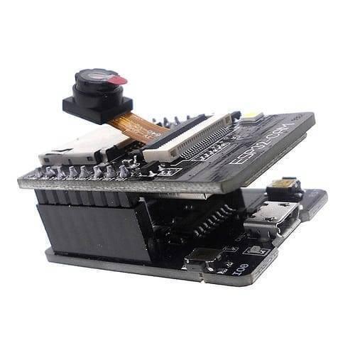 Esp32 Cam Mb Wifi Bluetooth Development Board Micro Usb Interface Ch340g Usb To Serial Port And Ov2640 Camera Module