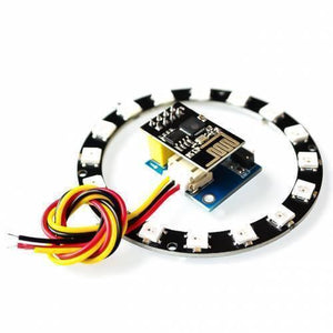 Esp8266 Esp01 Esp-01 Rgb Led Controller Adpater Wifi Module For Arduino Ide Ws2812 Ws2812b 5050 16 Bits Light Ring Christmas Diy