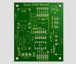 Sim Easy GSM Board With Battery And Charging Circuit