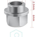 Eccentric Sleeve Type A 8X6 Spacer Eccentric for structural profile under V-slot OpenBuilds 6 mm engraved