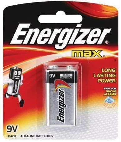 Energizer 9v Battery Alkaline General Purpose Battery