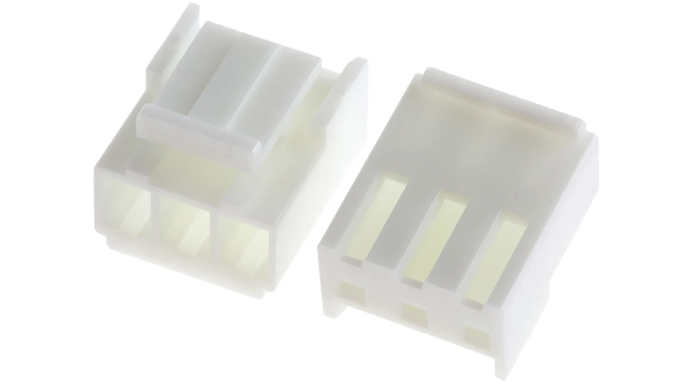 VHR Male and Female Connector Housing + THEMBEL , 3.96mm Pitch, 3 Way
