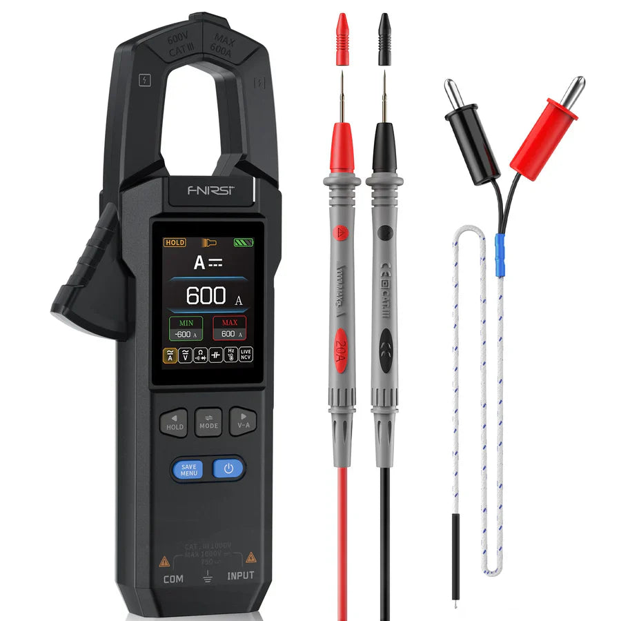 Fnirsi® Dmc-100 Dc Ac Current Voltage Clamp Meter Digital Multimeter