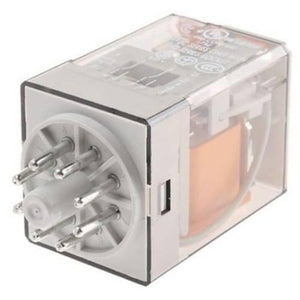 Finder Relay 220vac 60.12 With 8pin Rail-mount Relay Socket Relay Base
