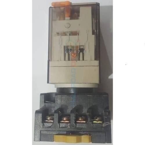 Finder Relay 220vac 60.12 With 8pin Rail-mount Relay Socket Relay Base
