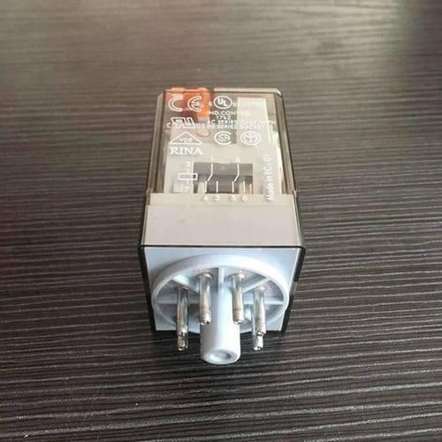 Finder Relay 220vac 60.12 With 8pin Rail-mount Relay Socket Relay Base
