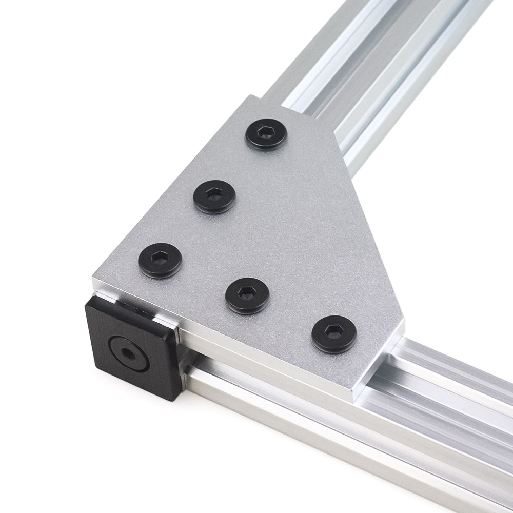 For 4040 90 Degree L Type Aluminum Profile Connector Joint Plate Corner Bracket Aluminum Profile