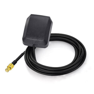 Gps Antenna Active Mcx Male Straight Connector With 3m Extension Cable Magnetic Type