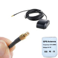 Gps Antenna Active Mcx Male Straight Connector With 3m Extension Cable Magnetic Type
