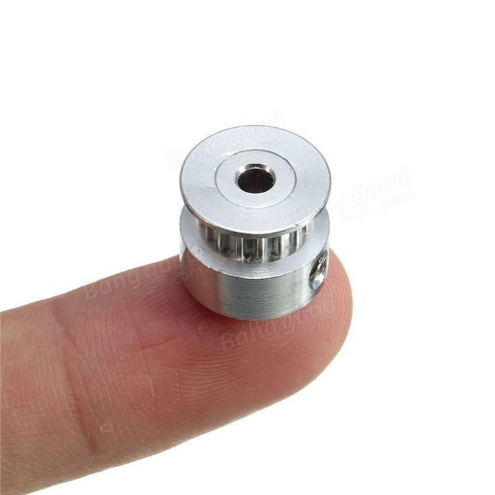 Gt2 Pulley 16 Teeth Bore 5mm Timing Gear Alumium For Gt2 Belt Width 13mm 3d Printer Accessories