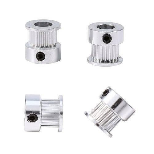 Gt2 Pulley 20 Teeth 8mm Bore Timing Gear Aluminum Alloy Pulley For Gt2 Belt