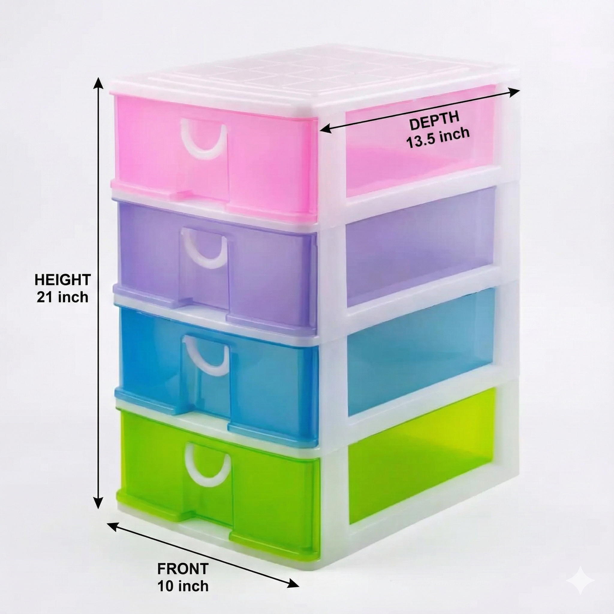 Stackable 5 Drawers Layers Set Shoe Makeup Jewelry Storage Organizer Boxes Plastic Cabinets Racks Delivery in Lahore Only