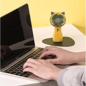 Mini Usb Rechargeable Small Handheld Fan | Portable Table Fan Wholesale
