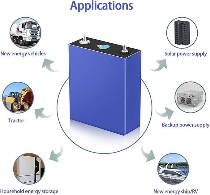 3.2v 304Ah LiFePo4 Battery Cell