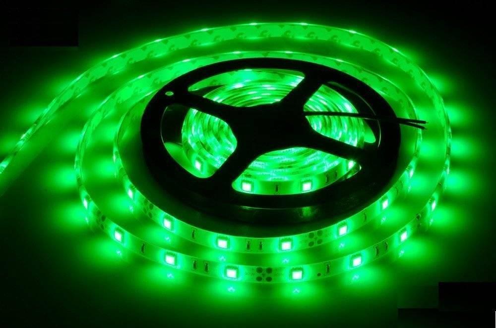 Green Color 5v Dc Strip Light Rolls 5 Meter Each