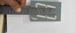 Green color 7 segment