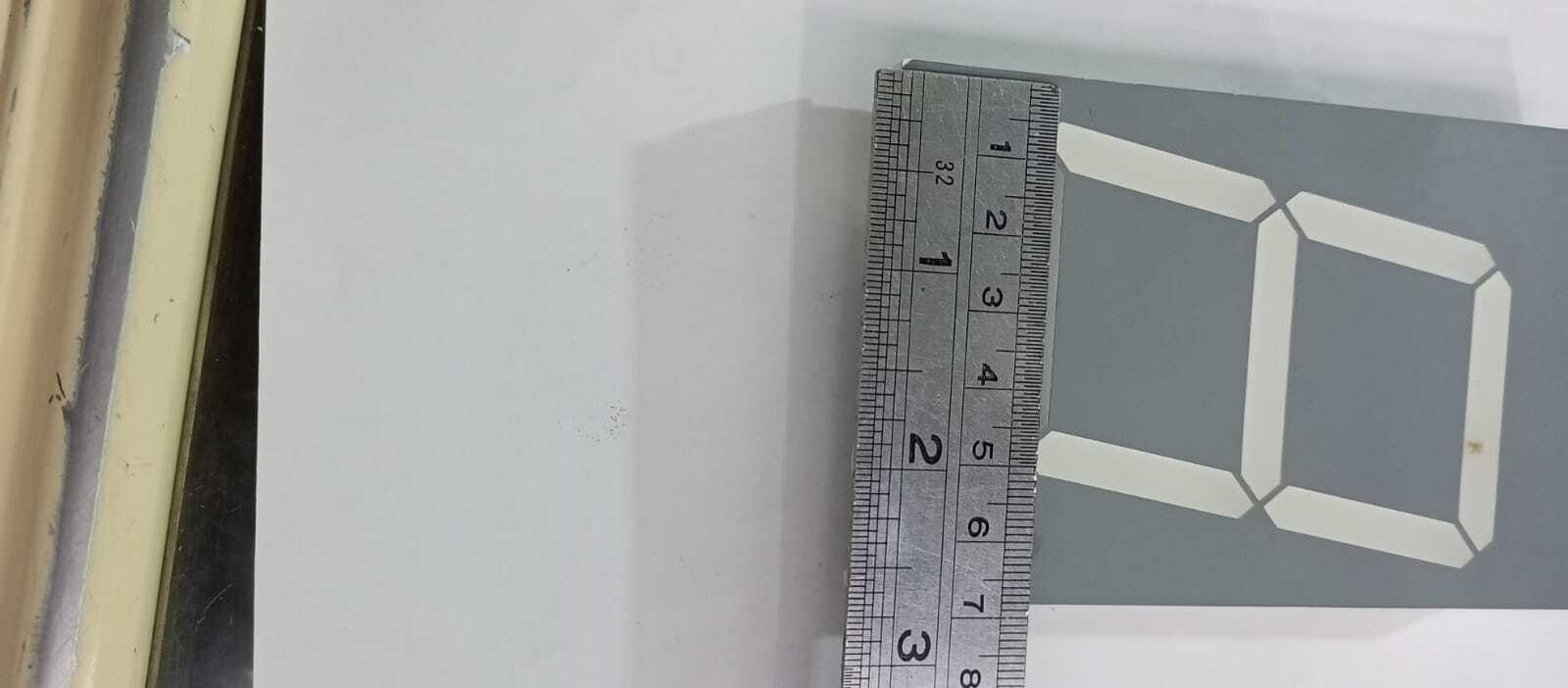 Green color 7 segment