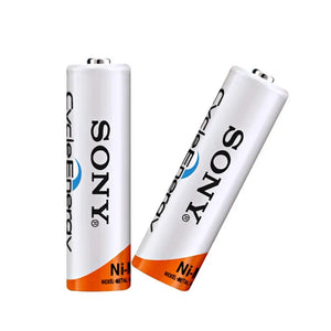 Clone 2 Pcs Sony Ni-mh Aa 1.2v 500mah To 1000mah Rechargeable Battery