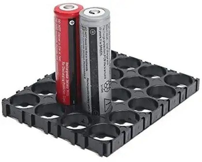 18650 Battery Holder 4x5 Cell 18650 Batteries Spacer Holders Radiating Plastic Holder Bracket For Diy Battery Pack