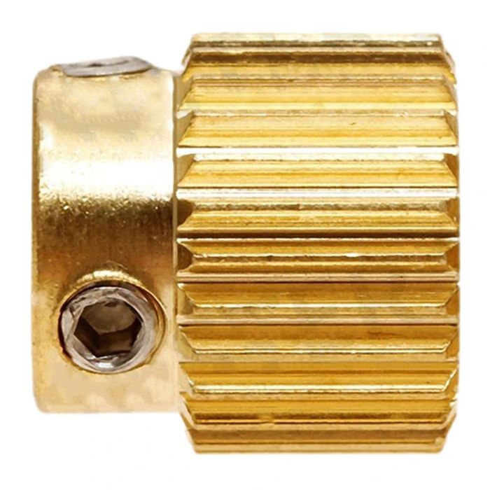 40 Tooth Gear Brass Extruder Wheel Gear for Printer Cr-10 Cr-10S S4 S5 Ender 3 Pro