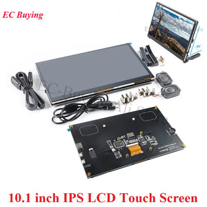 10.1" 10.1 Inch Hdmi Lcd Display Module Capacitive Touch Screen 1024x600 Ips Hd Full Viewing Angle With Raspberry Pi B 3b+/4b