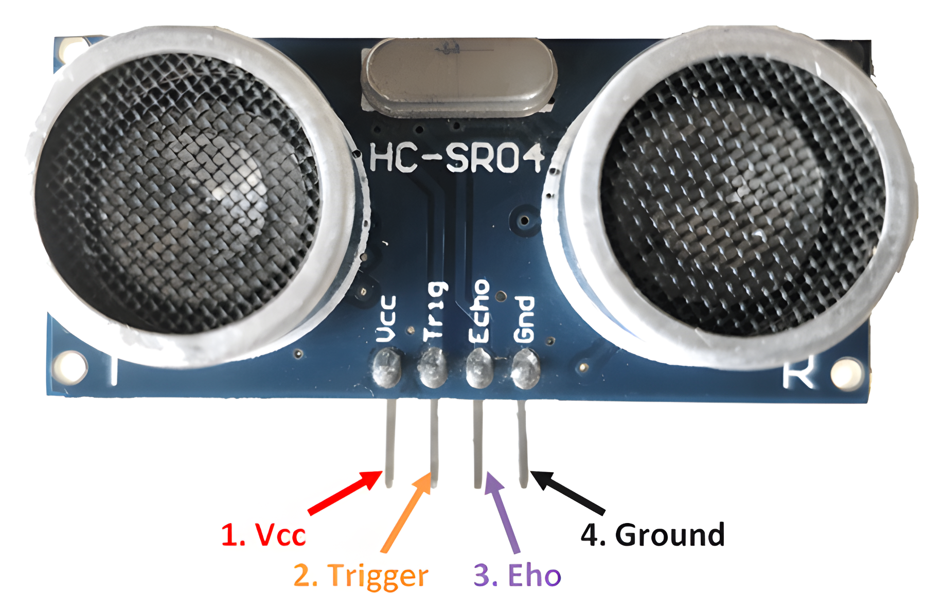 Hc-sr04 Hc Sr04 Arduino Ultrasonic Sensor