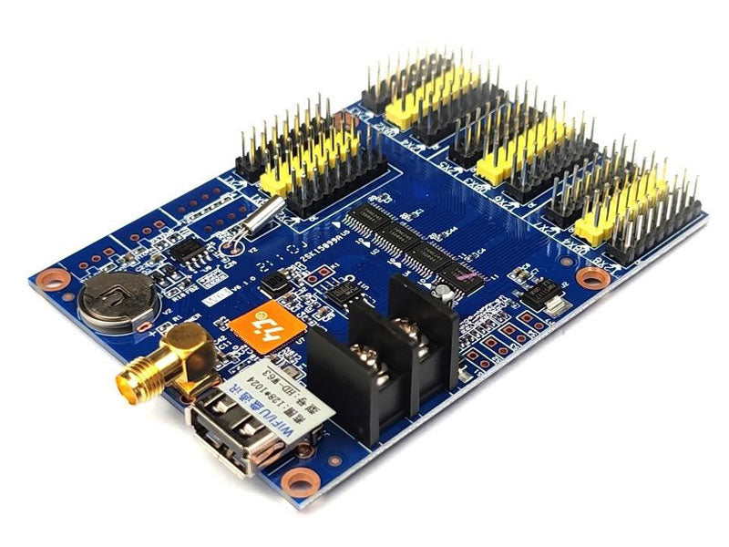 Hd-w63 Wifi + Usb Asynchronous Led Control Card