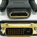 Dvi To Hdmi Converter Dvi-i Male To Hdmi Female Video Plug Adapter