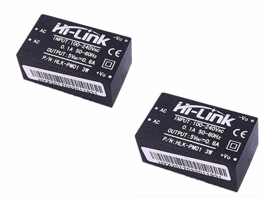 3w Hlk-pm01 Ac Dc 220v To 5v Step Down Power Supply Module Isolated Power Supply Module