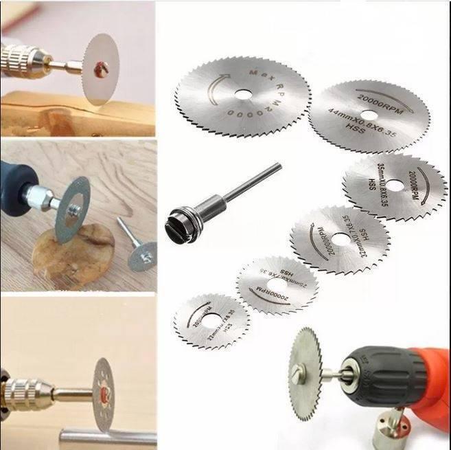 Hss Circular Saw Blade Set For Metal & Dremel Rotary Tools