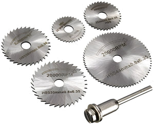Hss Circular Saw Blade Set For Metal & Dremel Rotary Tools