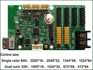 Bx-u2l P10 Led Signs Control Card, P10 Display Module Control Card, Single & Double Color Advertising Led Panel Controller