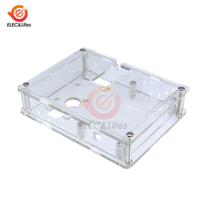 Lcr-t4 Acrylic Case Housing Shell For Lcr-t4 Mega328 Transistor Tester M328 Diode Triode Capacitance Esr Meter Clear Box Case