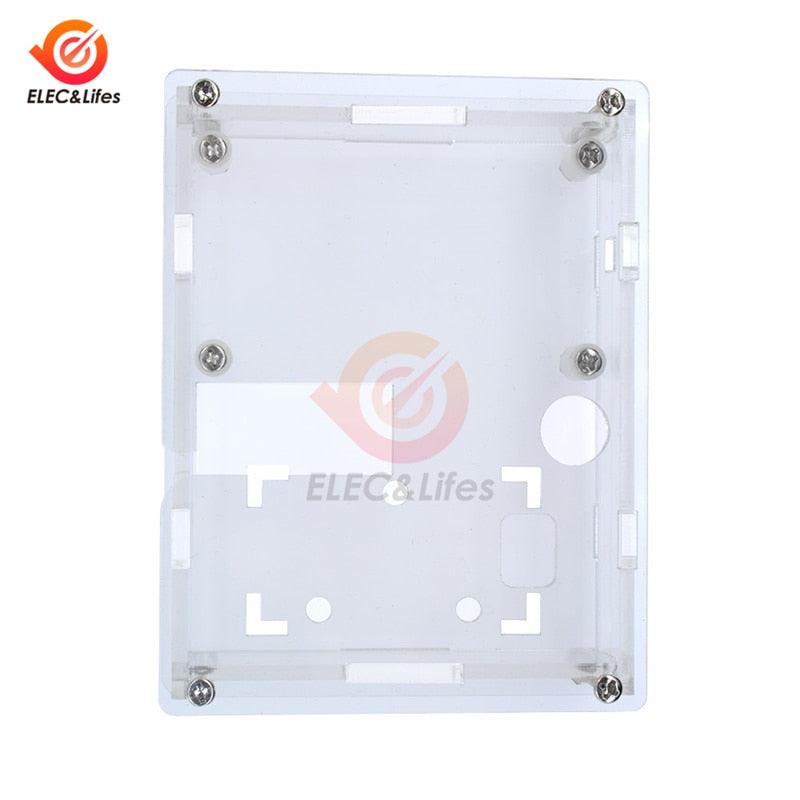 Lcr-t4 Acrylic Case Housing Shell For Lcr-t4 Mega328 Transistor Tester M328 Diode Triode Capacitance Esr Meter Clear Box Case