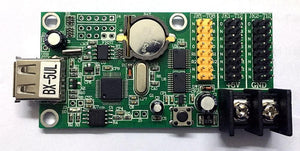 Bx-u2l P10 Led Signs Control Card, P10 Display Module Control Card, Single & Double Color Advertising Led Panel Controller