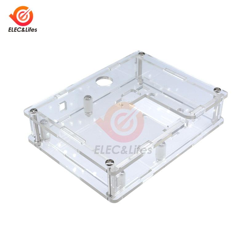 Lcr-t4 Acrylic Case Housing Shell For Lcr-t4 Mega328 Transistor Tester M328 Diode Triode Capacitance Esr Meter Clear Box Case